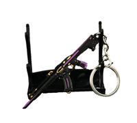Valorant Games - Mini llavero con modelo de arma, llavero para llaves, teléfonos móviles, decoración de mochila, Preludio al vándalo del caos, 5-10cm
