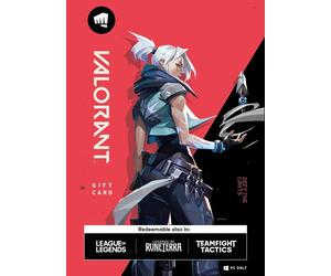 VALORANT Gift Card 100 EUR - EUROPE