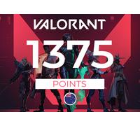 VALORANT Gift Card - 1375 Valorant Points Key - NEW ZEALAND