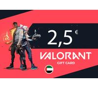 VALORANT Gift Card 2.5 EUR Key - MIDDLE EAST AND NORTH AFRICA