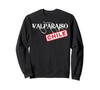 Valparaiso Chile Arte Vintage - Recuerdo de Viaje Sudamérica Sudadera