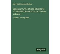 Valperga; Or, The life and Adventures of Castruccio, Prince of Lucca, In Three Volumes: Volume 3 - in large print