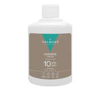 VALQUER Agua Oxigenada en Crema Estabilizada 10 Volúmenes 3% | Oxidante para Coloración Capilar Permanente y Decoloración | Vegano con Ingredientes de Origen Natural | Profesional | 500 ml