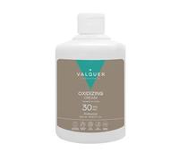 VALQUER Agua Oxigenada en Crema Estabilizada 30 Volúmenes 9% | Oxidante para Coloración Capilar Permanente y Decoloración | Vegano con Ingredientes de Origen Natural | Profesional | 500 ml