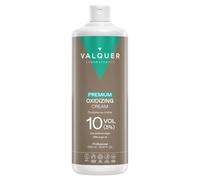 VALQUER Agua Oxigenada Premium en Crema 10 Volúmenes 3% | 1L | Oxidante Perfumado para Coloración Permanente y Decoloración Capilar con Aceite de Argán | Uso Profesional