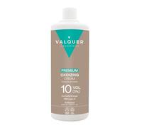 VALQUER Agua Oxigenada Premium en Crema 10 Volúmenes 3% | Oxidante Perfumado para Coloración Permanente y Decoloración Capilar con Aceite de Argán | Uso Profesional | 1L