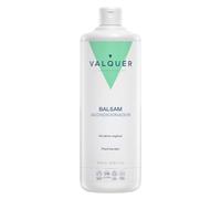 VALQUER Bálsamo Acondicionador Capilar con Keratina Vegetal | 1 L | Reparación Intensiva para Cabello Dañado y Seco | Brillo, Suavidad y Nutrición Natural Sin Siliconas | Vegano