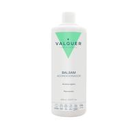 VALQUER Bálsamo Acondicionador Capilar con Keratina Vegetal | Reparación Intensiva para Cabello Dañado y Seco | Brillo, Suavidad y Nutrición Natural Sin Siliconas | Vegano | 1 L