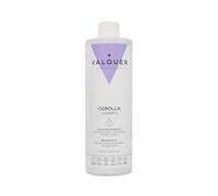 VALQUER Champú de Cebolla Regulador del Pelo Graso | Antioxidante con Efecto Anticaída que Revitaliza y Purifica | Aporta Fuerza, Volumen y Brillo | Todo Tipo de Cabellos | 500 ml