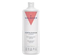 VALQUER Champú Fortalecedor Sin Siliconas | 1 L | Limpieza, Fuerza y Volumen con Biotina, Keratina Vegetal y Aloe Vera | Para Todo Tipo de Cabello | Vegano