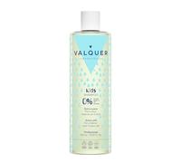Valquer Champú Infantil Escolar Extra Suave Fórmula Zero para Niños. Limpia, Acondiciona y Repara el Cabello Aportando Brillo Natural con Ingredientes Naturales. A partir de 3 Años. Vegano. 400 ml.