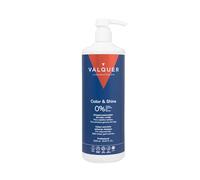 Valquer Champú Potenciador del Color y Brillo para Cabello Teñido. Antioxidante e Hidratante con Germen de Trigo, Phytokeratine, Vitamina E y Provitamina B5. Vegano. 1 L.