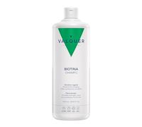 VALQUER Champú Revitalizante con Biotina y Keratina | 1 L | Previene la Caída, Aumenta el Volumen y estimula el Crecimiento Capilar | Fortificante con Vitamina B7 | Vegano