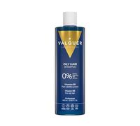 VALQUER Champú Seborregulador Zero para Cabello Graso | Limpieza Profunda Sin Sulfatos | Reparación Capilar con Ingredientes Naturales y Vitaminas | Vegano | 400 ml