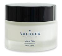 Valquer Crema Facial Hidratante de Noche. Reafirma, Revitaliza y Nutre la Piel Seca con Ácido Hialurónico, Vitamina B5, Agua de Bambú y Algas Marinas. Para Todo Tipo de Piel. 50 ml.