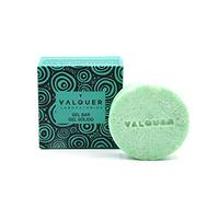 Valquer Gel Sólido Summer para Piel Dañada y Seca. Limpia, Repara e Hidrata Consiguiendo un Tacto Suave y Natural con Extracto y Aceite de Coco Natural. Vegano. 50 g.