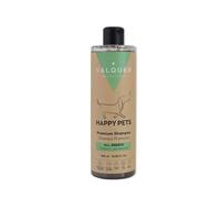VALQUER Happy Pets Champú Premium Perros y Gatos | para Todas Las Razas | Limpieza Profunda, Hidratación y Brillo con Té Matcha y Vitamina B5 | Sin Sulfatos, Siliconas ni Colorantes | 400 ml