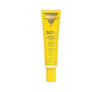 VALQUER Invisible Serum Facial Solar SPF 50+ | Hidratante Antiedad Resistente al agua | Protección UV de Textura Ligera para Todo tipo de piel | Vegano | 40 ml