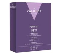VALQUER Kit de Permanente Profesional Nº0 para Cabello Difícil | Tratamiento Moldeador de Rizos Permanentes | Define el Pelo Rizado con Tecnología Vplex y Suavidad Efecto Seda | 215 ml
