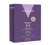 VALQUER Kit Profesional para Permanente Nº3 | Cabello Dañado, Fragilizado o Sobreprocesado | Líquido Moldeador + Neutralizante + Acondicionador Efecto Seda | Uso Profesional | 210 ml