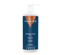 Valquer Mascarilla Capilar Glacial Zero para Cabello Liso. Hidratante, Nutritiva y Reparadora con Efecto Frío que Revitaliza y Proporciona Suavidad con Leche de Algodón y Extracto de Arándano. 1 L.