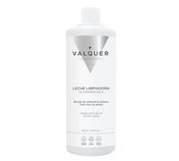 Valquer Origins Leche Limpiadora Facial con Aceite de Almendras | Desmaquillante Vegano de Limpieza Profunda | Hidrata y Suaviza Todo Tipo de Piel | 500 ml