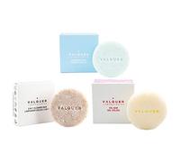 Válquer Pack Cosméticos Sólidos, Champú Sólido Cabello Normal + Limpiador Facial Sólido en 1 + Gel Corporal Sólido para Pieles Sensibles 150 G, 3 Uds