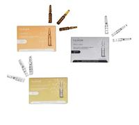 Valquer Pack Facial | Lifting Flash, Peeling y Vitamina C | 3 x 5 x 2 ml | Efecto Lifting, Antiedad y Reafirmante | Renueva, Protege e Hidrata Todo Tipo de Piel | Vegano