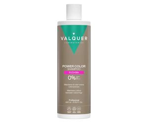 VALQUER Power Color Fucsia Champú Potenciador de Color | 400 ml | Para Cabello Teñido o Natural | Coloración Temporal con Ingredientes Naturales | Sin Sulfatos | Vegano