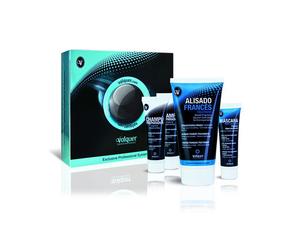 Valquer Tratamiento Alisado Francés Kit Profesional Completo para 1 Uso con Champú Preparador y Mascarilla