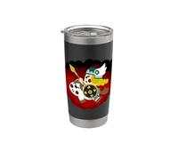 Valquiria Kawaii Vaso térmico de acero inoxidable de doble pared