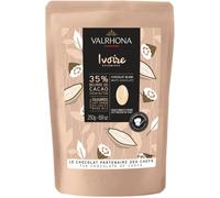 Valrhona Feves Chocolate Blanco con Leche Marfil 35% 250 g