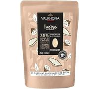 VALRHONA Gotas de chocolate blanco marfil blanco 35% 250 g