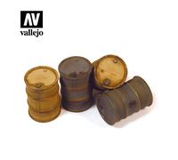 (VALSC202) - Vallejo Scenics - 1:35 German Fuel Drums 2