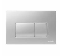 Valsir P1 Placa De Comando Mecánica Cromo Satinado | VS0871337