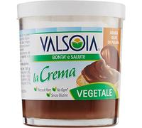 Valsoia - Crema para untar con avellana y cacao bajo en grasa para veganos, 6 unidades, 200 g