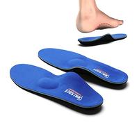 VALSOLE Plantillas Ortopédicas soportes de arco y talones la absorción de choque- para el dolor de talón, pie plano, Fascitis Plantar, dolor de rodilla y espalda (35-36 EU 23cm, 7b)