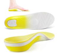 VALSOLE Plantillas para pies planos y arcos altos, unisex, plantillas ortopédicas, plantillas para fascitis plantar, pie plano, dolor de rodilla y espalda