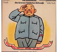 Valter Taub - Hasek, Jaroslav / Die Abenteuer des braven Soldaten Schwejk / 1982 / Klapp-Bildhülle / Litera 8 65 310-311 / 865310 / 865311 / Deutsche Pressung / 12 Zoll Vinyl Langspiel-Schallplatte / gelesen von Valter Taub / (Auszüge aus dem 1. Buch) /