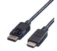 Value 11.99.5783 adaptador de cable de vídeo 4,5 m displayport negro