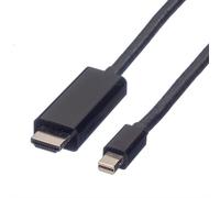 Value 11.99.5795 adaptador de cable de vídeo 1 m mini displayport neg