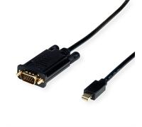 Value 11.99.5805 adaptador de cable de vídeo 1 m mini displayport vga