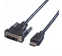 Value 11995516 1,5 m dvi-d hdmi tipo a (estándar) negro
