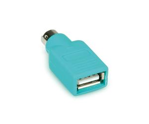 Value 12.99.1072 cambiador de género para cable ps/2 usb a verde