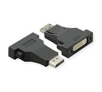 Value 12.99.3157 cambiador de género para cable displayport dvi negro