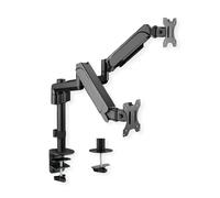 Value 17.99.1182 soporte para monitor 2,06 m (81') pared negro