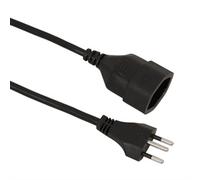 Value 19.99.1182 cable de transmisión negro 10 m c12 acoplador c13 ac