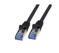 VALUE 21990722 - Cable de interconexiones, Cat.6a, S/FTP, exterior, negro, 50 m