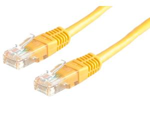 Value 21991562 - Cable de red (5 m, Cat6, U/UTP (UTP), RJ-45, RJ-45, Amarillo)