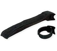 Value 25.99.5240 presilla bridas adherentes para cables negro 20 pieza
